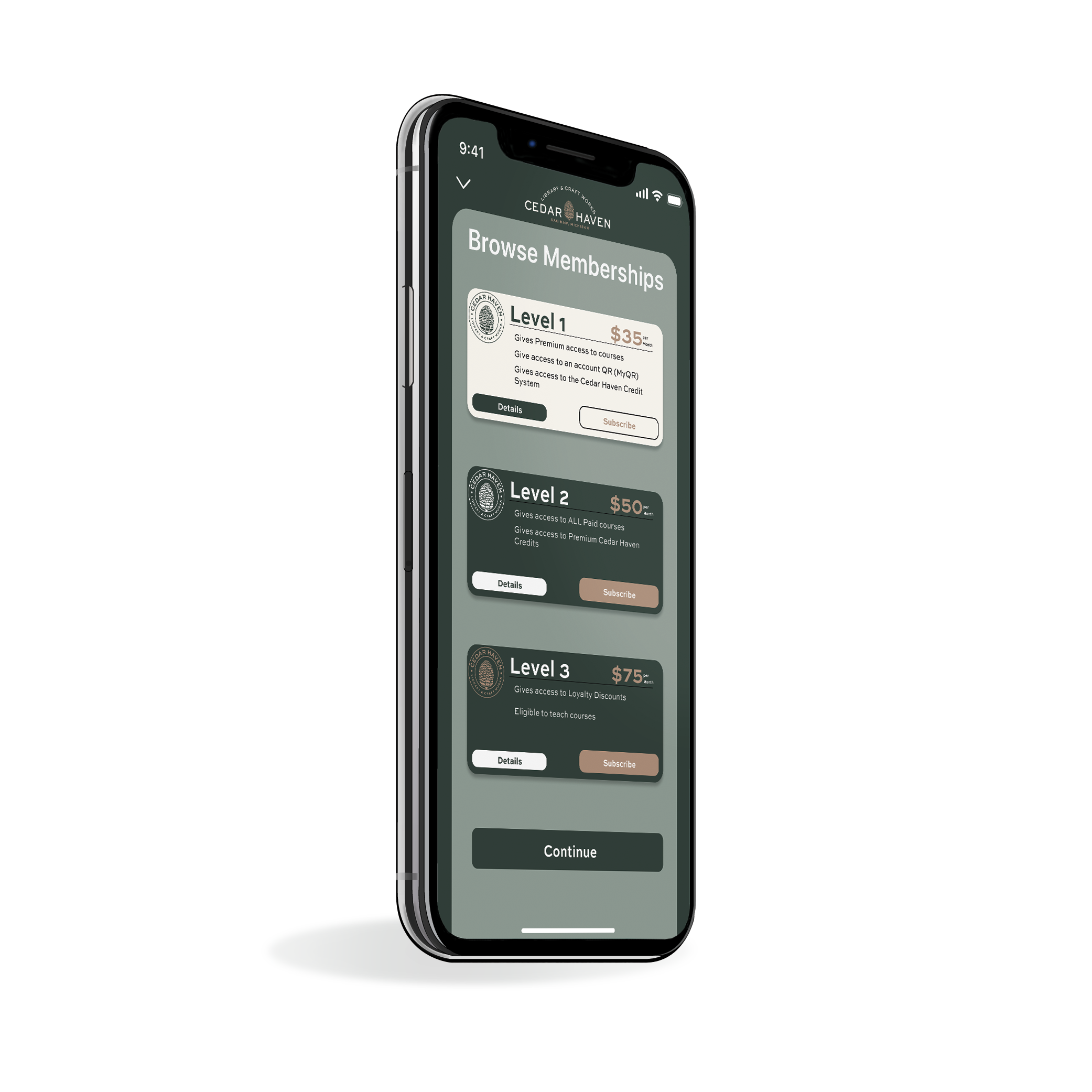 Phone mockup